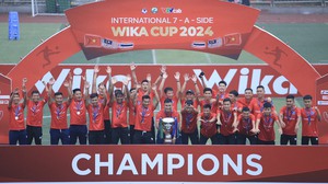 Bữa tiệc bóng đá 7 người Quốc tế Wika Cup 2024 khép lại đầy ấn tượng