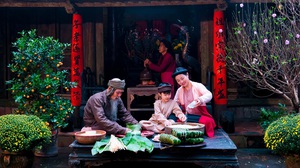 Chùm ảnh: Về Làng cổ Đường Lâm 'ăn Tết xưa'