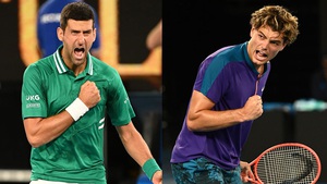 Lịch thi đấu Australian Open hôm nay 23/1: Trực tiếp Djokovic vs Taylor Fritz, Sinner vs Rublev