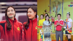 Hoa khôi bóng chuyền Việt Nam tỏa sáng rực rỡ, giúp đội nhà lập kỷ lục thế giới và giành ngôi đầu bảng thuyết phục