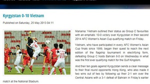 ĐT Việt Nam ghi 12 thắng vào lưới Kyrgyzstan, một cầu thủ lập hat-trick trong 19 phút nhưng AFC lại đưa nhầm kết quả