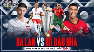 Nhận định, soi tỷ lệ Ba Lan vs Bồ Đào Nha 1h45 ngày 13/10, UEFA Nations League