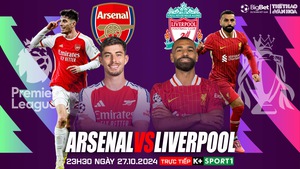 Nhận định, soi tỷ lệ Arsenal vs Liverpool 23h30 ngày 27/10, vòng 9 Ngoại hạng Anh