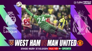 Nhận định, soi tỷ lệ West Ham vs MU 21h00 ngày 27/10, vòng 9 Ngoại hạng Anh