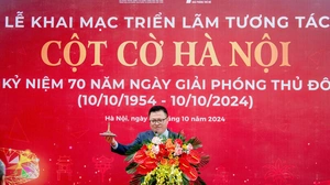 Khai mạc triển lãm tương tác "Cột cờ Hà Nội" kỷ niệm 70 năm Giải phóng Thủ đô