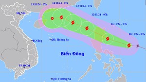 Bão chồng bão, nguy cơ hình thành bão số 8 trên biển Đông