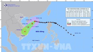 Xuất hiện cơn bão mới có tên quốc tế là TORAJI trên vùng biển Đông Philippines