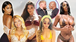 Ngắm dàn 'ring girl' đốt nóng trận so găng kinh điển Mike Tyson vs Jake Pual