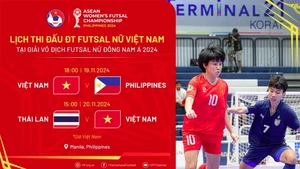 Lịch thi đấu bóng đá hôm nay 19/11: Trực tiếp futsal nữ Việt Nam vs Philippines, Hải Phòng vs HAGL