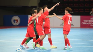 Thắng Thái Lan, đội tuyển futsal nữ Việt Nam vô địch Đông Nam Á 2024