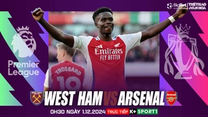 Nhận định, soi tỷ lệ West Ham vs Arsenal 0h30 ngày 1/12, Ngoại hạng Anh vòng 13