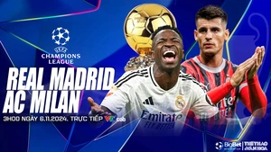 Nhận định, soi tỷ lệ Real Madrid vs AC Milan (3h00, 6/11), cúp C1 châu Âu