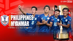 Nhận định, soi tỷ lệ Philippines vs Myanmar 17h30 ngày 12/12, vòng bảng AFF Cup 2024