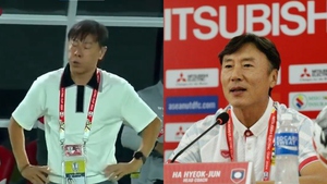 HLV Shin Tae Yong xin lỗi CĐV Indonesia, chỉ trích học trò nhận thẻ đỏ; HLV ĐT Lào lý giải nguyên nhân ghi 3 bàn