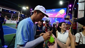 'Thần đồng' pickleball Quang Dương gây 'sốt' ở TP.HCM