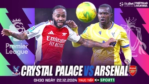 Nhận định, soi tỷ lệ Crystal Palace vs Arsenal 00h30 ngày 22/12, vòng 17 Ngoại hạng Anh