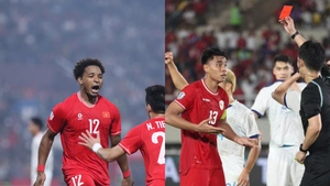 ĐT Việt Nam gặp Singapore ở bán kết AFF Cup 2024, Indonesia chính thức bị loại khi đá với 10 người