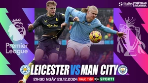 Nhận định, soi tỷ lệ Leicester vs Man City 21h30 ngày 29/12, Ngoại hạng Anh vòng 19