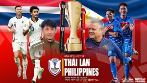 Soi Kèo, soi tỷ lệ Thái Lan vs Philippines 20h hôm nay 30/12, bán kết lượt về AFF Cup 2024