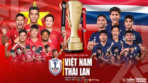 Nhận định, soi tỷ lệ Việt Nam vs Thái Lan 20h00 hôm nay 2/1, chung kết AFF Cup 2024