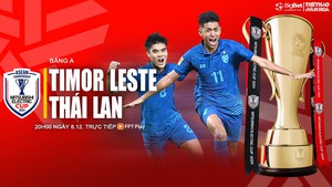 Nhận định, soi tỷ lệ Timor Leste vs Thái Lan 20h00 ngày 8/12, vòng bảng AFF Cup 2024