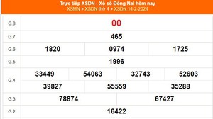 XSDN 14/2, kết quả xổ số Đồng Nai hôm nay 14/2/2024, XSDN ngày 14 tháng 2