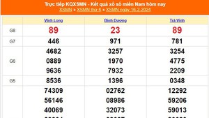 XSMN 16/2, kết quả xổ số miền Nam hôm nay 16/2/2024, KQXSMN ngày 16 tháng 2