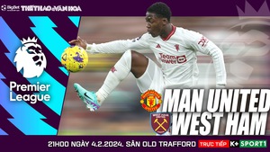 Nhận định Man United vs West Ham (21h00, 4/2), Ngoại hạng Anh vòng 23
