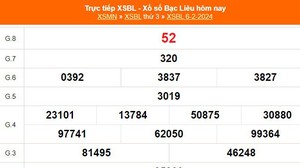 XSBL 6/2, kết quả Xổ số Bạc Liêu hôm nay 6/2/2024, KQXSBL ngày 6 tháng 2
