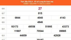 XSLA 2/3, kết quả Xổ số Long An hôm nay 2/3/2024, XSLA ngày 2 tháng 3