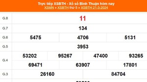 XSBTH 21/3, kết quả Xổ số Bình Thuận hôm nay 21/3/2024, XSBTH ngày 21 tháng 3