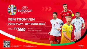 Link xem trực tiếp vòng play-off EURO 2024 trên TV360