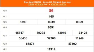 XSHCM 1/4, XSTP, kết quả xổ số Thành phố Hồ Chí Minh hôm nay 1/4/2024, KQXSHCM ngày thứ Hai