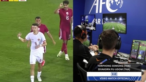 Báo Indonesia đổ lỗi cho trọng tài Thái Lan khi đội nhà bị đuổi 2 cầu thủ ở trận thua Qatar