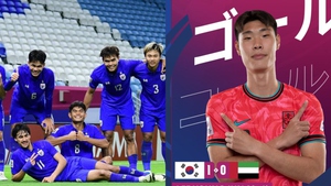 U23 Thái Lan tạo địa chấn khi đánh bại Iraq, Hàn Quốc thắng nghẹt thở khiến Trung Quốc xếp cuối bảng