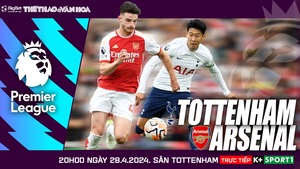 Nhận định bóng đá Tottenham vs Arsenal (20h00, 28/4), vòng 35 Ngoại hạng Anh