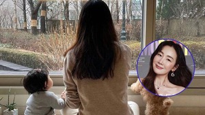 Sao phim 'Bản tình ca mùa Đông' Choi Ji Woo chia sẻ sâu sắc về việc làm mẹ muộn