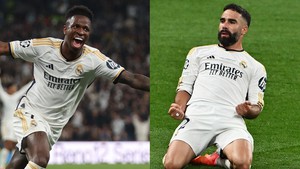 CHẤM ĐIỂM Real Madrid 2-0 Dortmund: Đẳng cấp Carvajal, Vinicius vẫn là 'cầu thủ lớn'