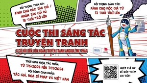 Thi sáng tác truyện tranh giành cơ hội đi Pháp