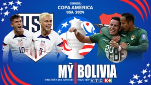 Nhận định bóng đá Mỹ vs Bolivia (05h00, 24/6), vòng bảng Copa America 2024