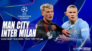 Nhận định, soi tỷ lệ Man City vs Inter Milan (02h00, 19/9), cúp C1 châu Âu