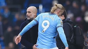 Guardiola lần đầu lên tiếng về bản hợp đồng kỉ lục của Haaland với Man City