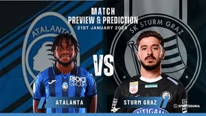 Soi Kèo, soi tỷ lệ Atalanta vs Sturm Graz 00h45 ngày 22/1, lượt trận thứ 7 Cúp C1 châu Âu