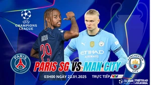 Nhận định, soi tỷ lệ PSG vs Manchester City 3h00 ngày 23/1, giải đấu UEFA Champions League