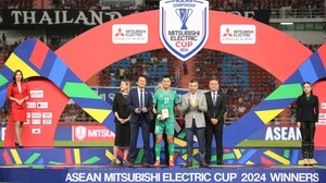 Thủ môn Đình Triệu: Từ quyết định bỏ bóng đá tới thủ môn hay nhất AFF Cup 2024