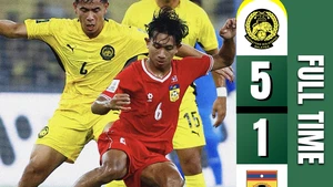Cầu thủ nhập tịch thay nhau tỏa sáng, Malaysia dội mưa bàn thắng vào lưới Lào