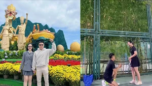 Cô gái được 'thầy' pickleball cầu hôn ngay trên sân đấu