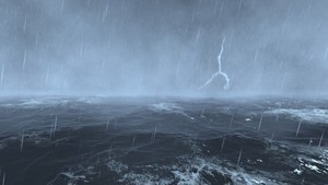 Dự báo gió mạnh, sóng lớn và mưa dông trên biển do ảnh hưởng bão số 12