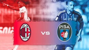 Nhận định, soi tỷ lệ Milan vs Pisa 01h45 ngày 25/10, vòng 8 Serie A