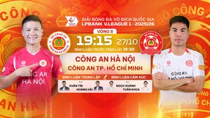 Lịch thi đấu bóng đá hôm nay 27/10: Trực tiếp Nam Định vs Đà Nẵng, CAHN vs CA TPHCM